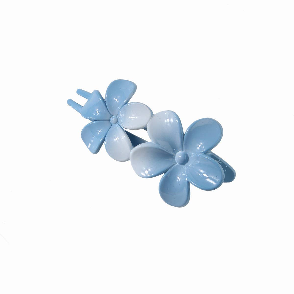 GRADIENT FLOWER HAIR CLIP DUCKBILL UPDO ACCESSORY_CWMM4988