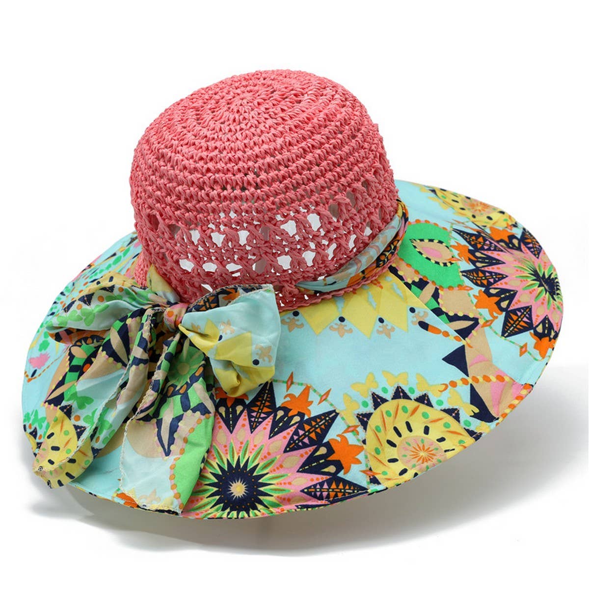 BOHEMIAN STYLE BEACH SUN HAT_CWAH1452