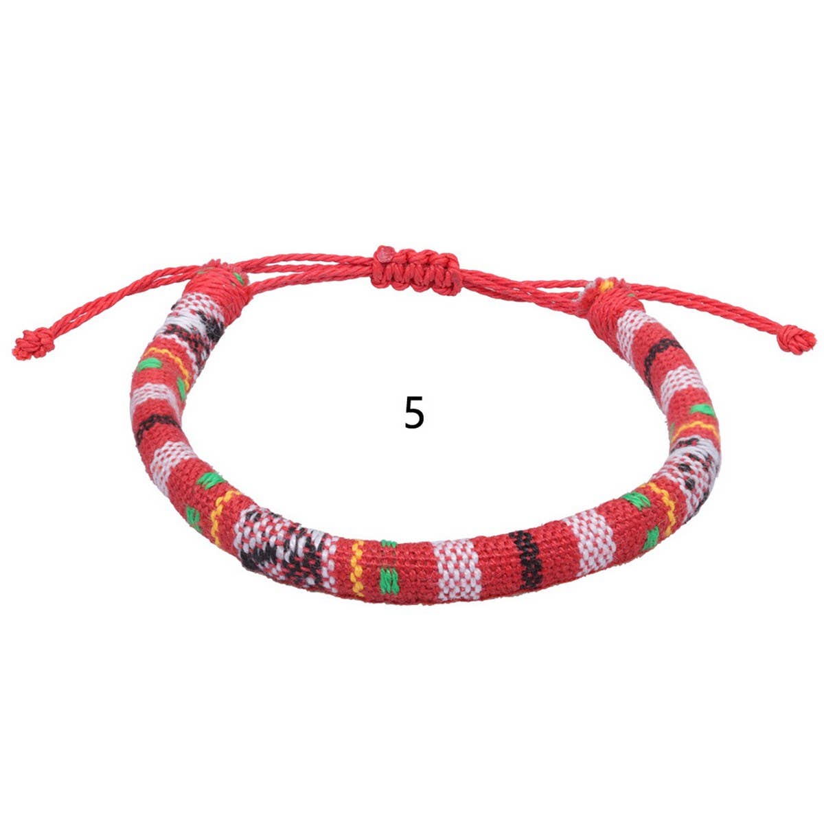 BOHEMIAN ETHNIC STYLE COLORFUL HANDWOVEN BRACELET_CWMM0538