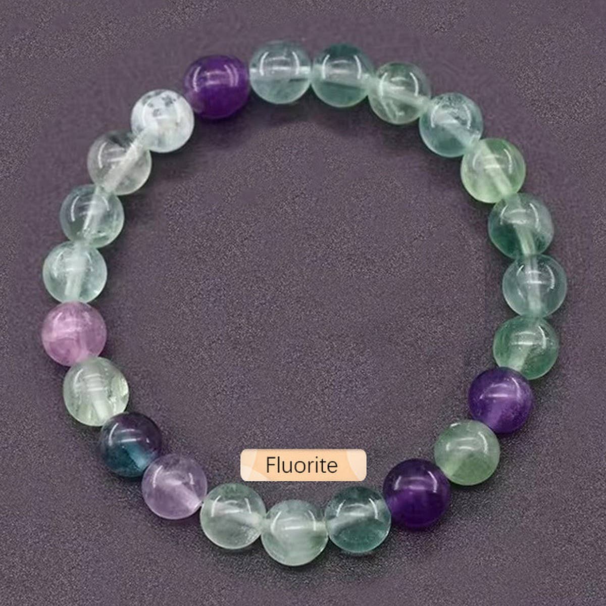 Crystal Natural Stone Beaded Bracelet Unisex_Cwmm11267