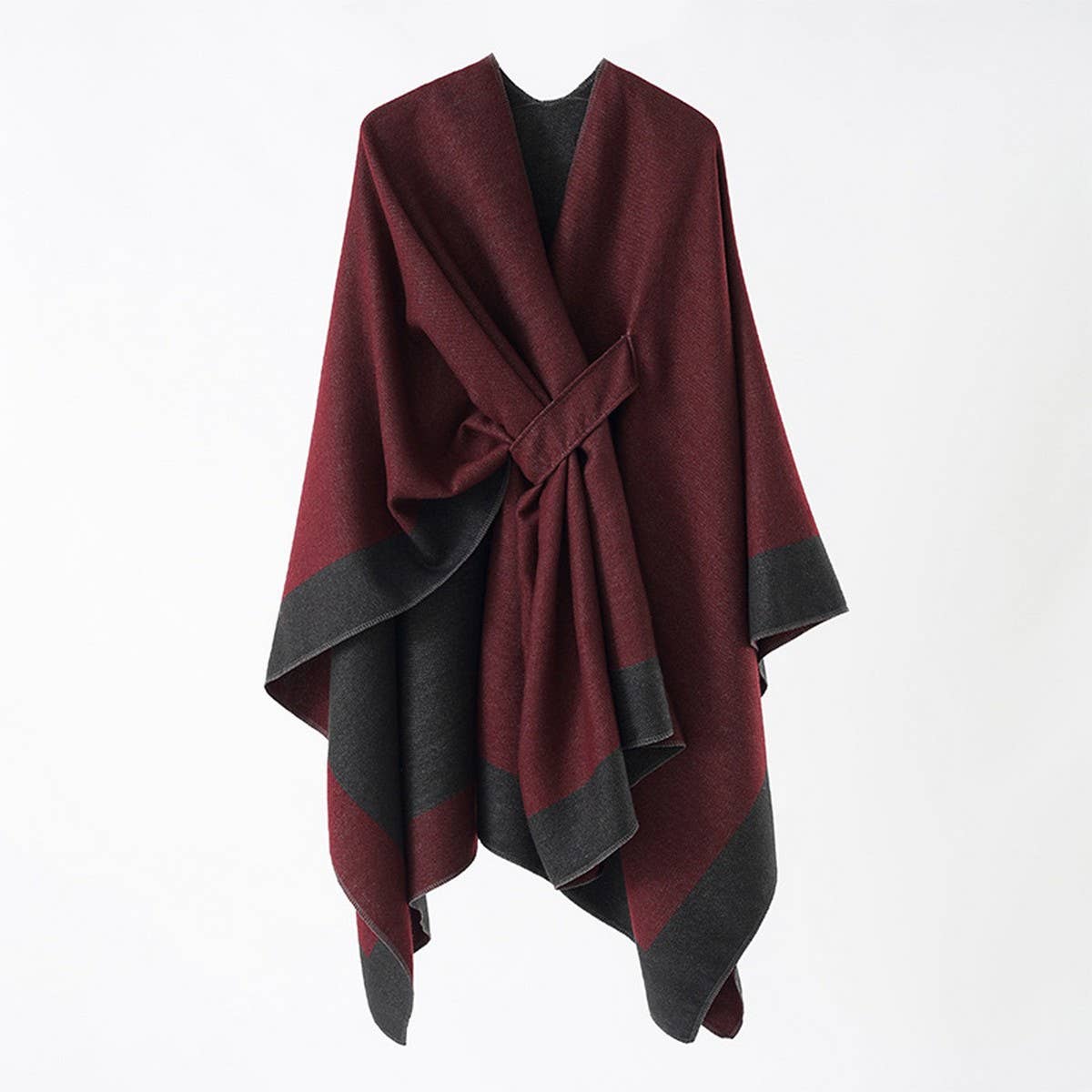 NEW DOUBLE SIDED SOLID COLOR WARM SHAWL FOR WOMEN_CWMM2084