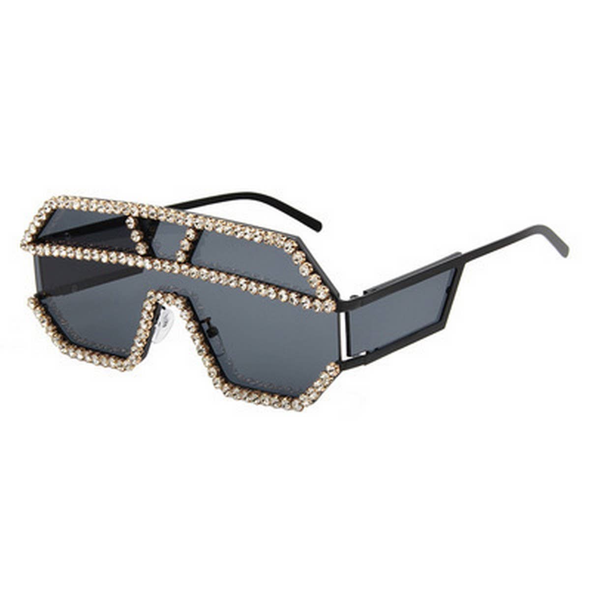 ONE PIECE HAND DRILLED RHINESTONE SUNGLASSES_CWASG0787