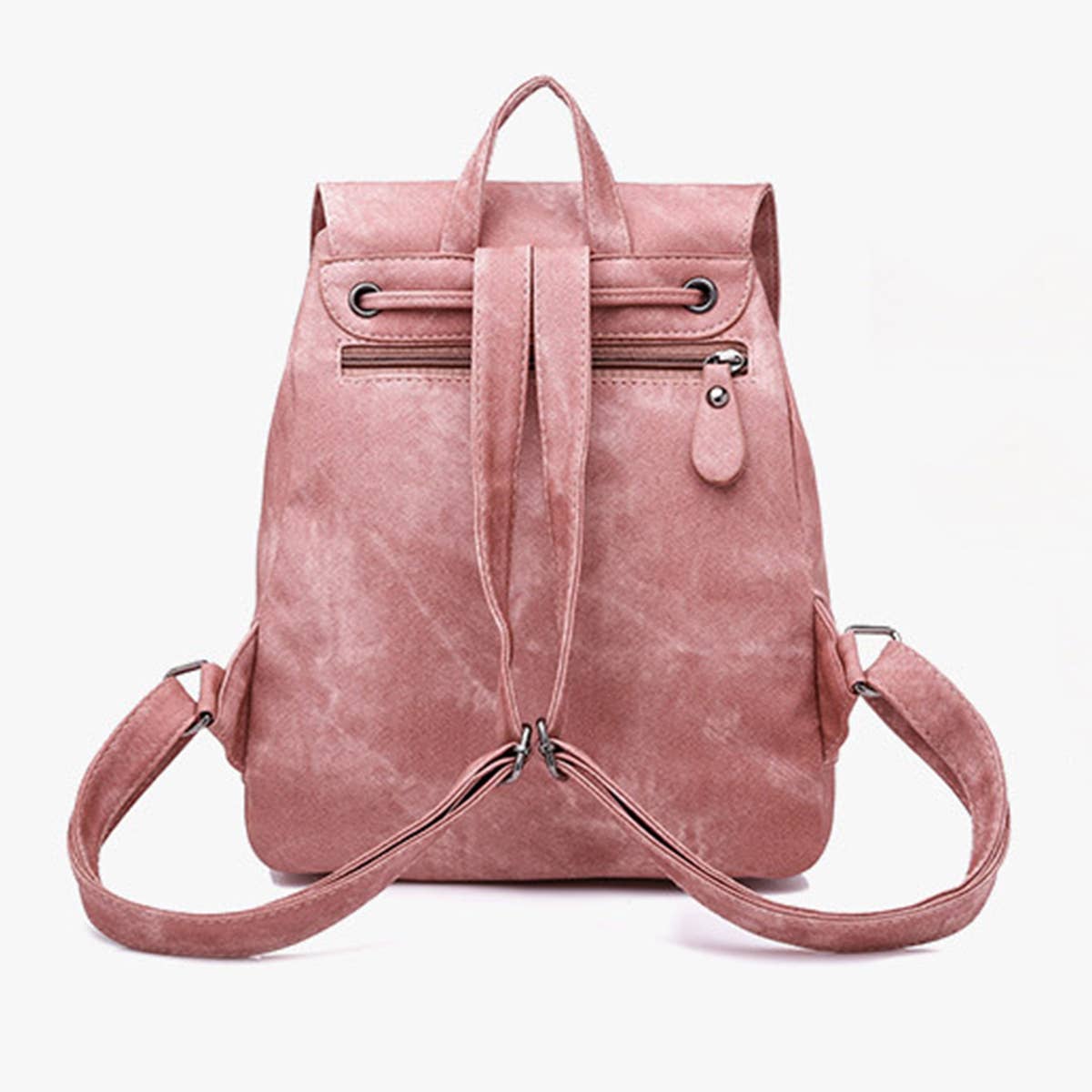 PU LEATHER BACKPACK CANDY COLOR FOR WOMEN HANDBAG_CWAB0741