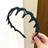 SIMPLE NON SLIP TOOTHED WAVY HEADBAND_CWAHA2844