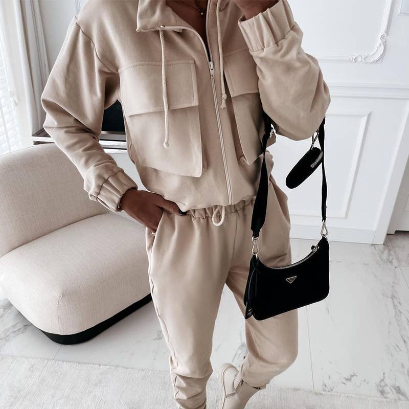 Stylish Loose Casual Pants And Ankle Tracksuit