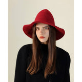 Cwah1676_Regular Foldable Knitted Halloween Witch Hat