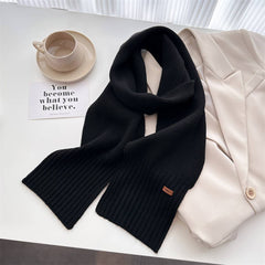 Warm Minimalist Wool Wrap Scarf For Fall Days_Cwasc2749