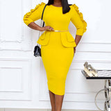 PROFESSIONAL OFFICE TEMPERAMENT COMMUTER DRESS_CWDMD3674