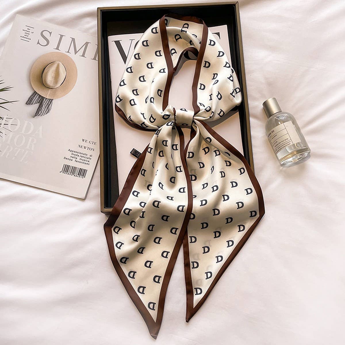 Women¡¯S Long Silk Scarf ? Stylish Neck Accessory_Cwasc03144