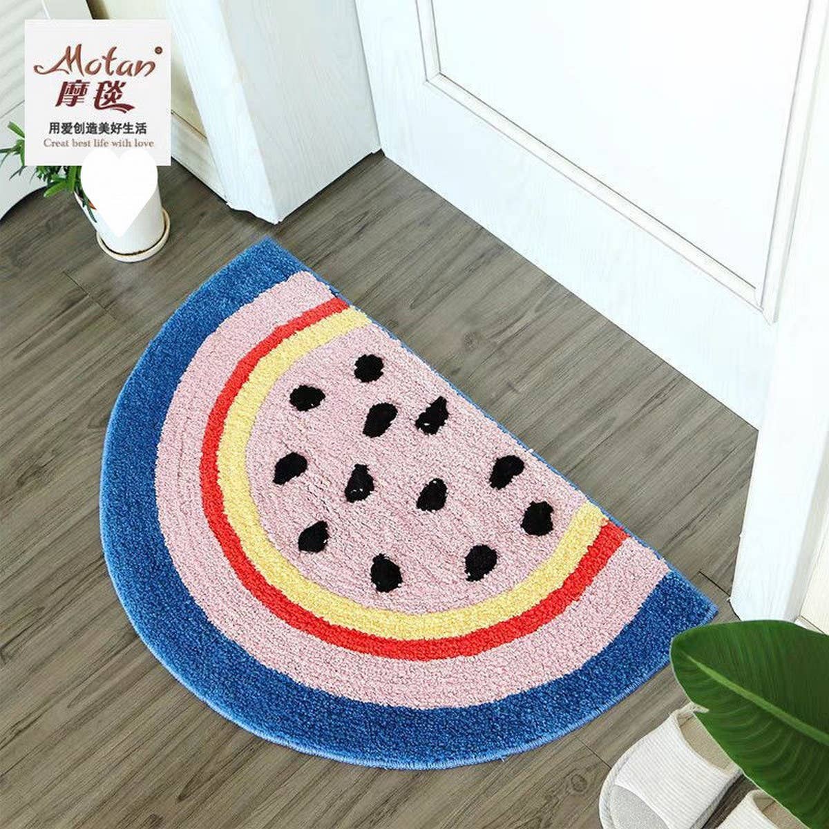 THICK CARTOON MAT ABSORBENT NON SLIP ENTRY RUG_CWMM7402