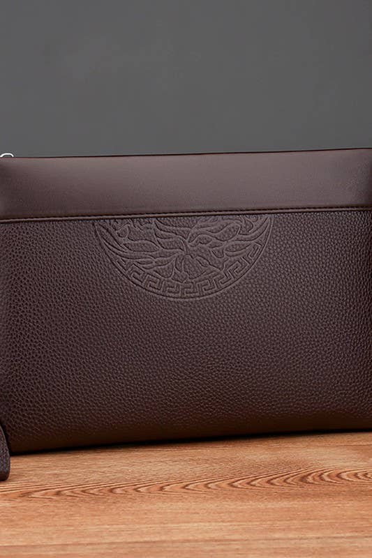 SOFT LEATHER CLUTCH HANDBAG_CUAB0052