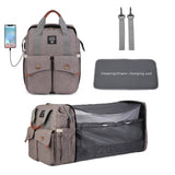 PORTABLE FOLDING BACKPACK MOTHER AND BABY BAG_CWAB2239