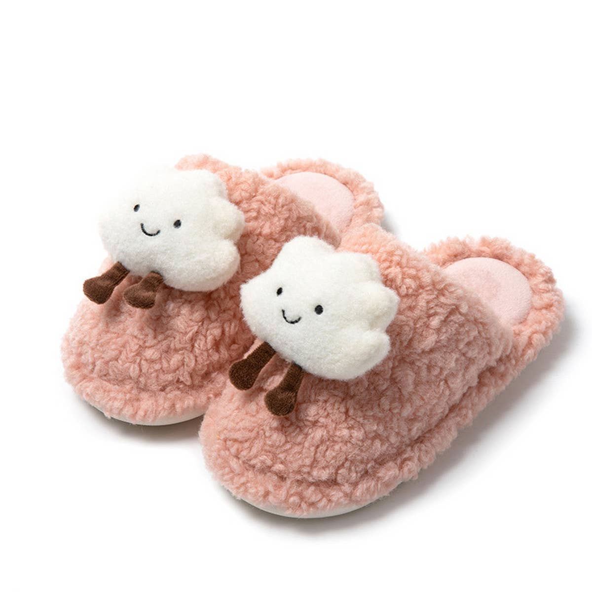 HOME FASHION CLOUD PLUSH SLIPPERS_CWSHS0831