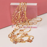 BOHO BEADED BUTTERFLY ANKLET HANDMADE STYLE_CWMM6346