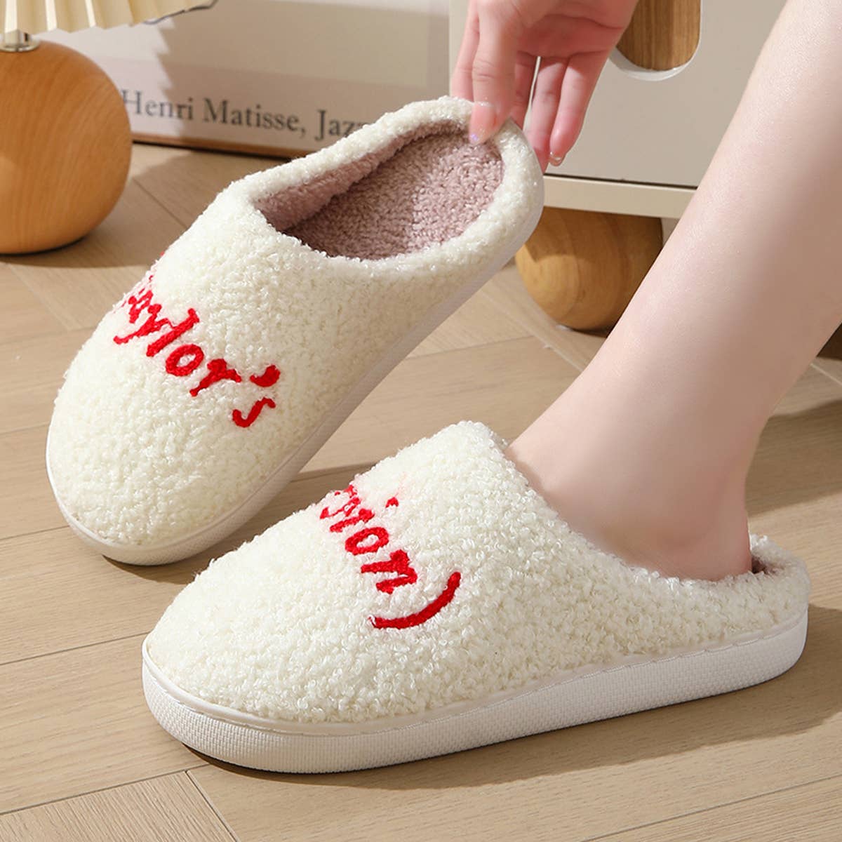 HOME WARM SOFT SOLED COTTON SLIPPERS_CWSHS0554