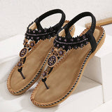 Vintage Clip Toe Beach Sandals Flat Shoes_Cwshs0501