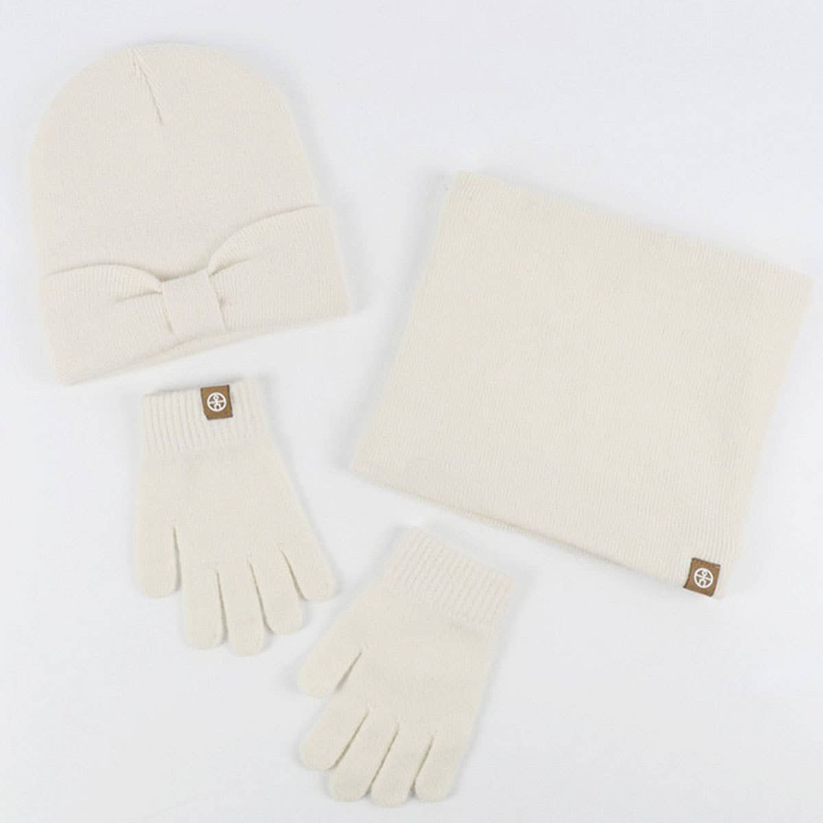 AUTUMN AND WINTER BOW CHILDRENS THREE PIECE SUIT_CWMM2780