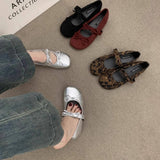 SILVER WEDGE MARY JANE SHOES WITH BOW_CWSHF0093