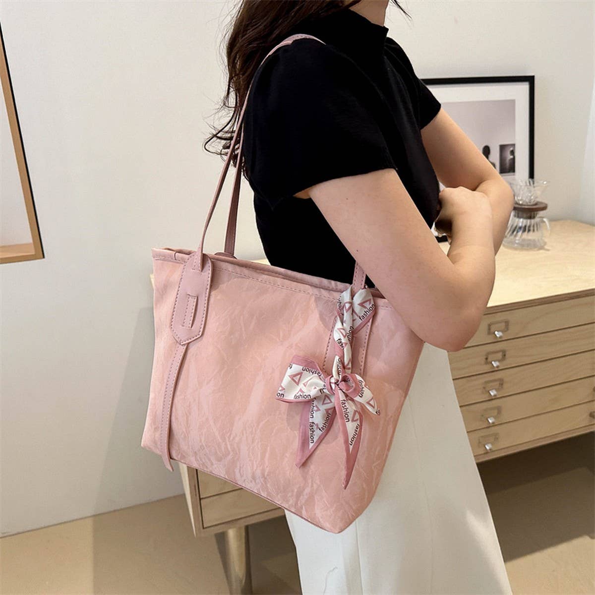 2024 NEW PRINTED COMMUTER SHOULDER BAG_CWAB3305