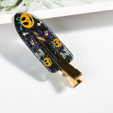Halloween Accessories Acrylic Printed Hair Clip