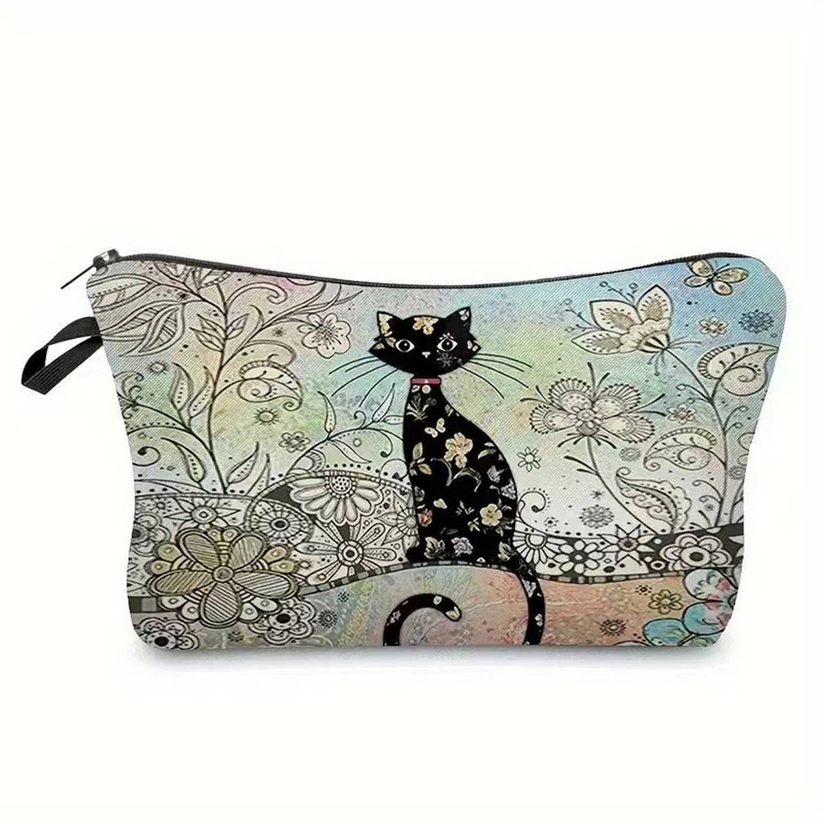 RETRO CAT CREATIVE COSMETIC BAG_CWAB2267