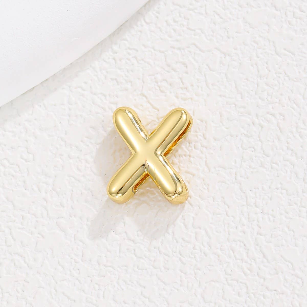 SIMPLE SMOOTH 26 LETTERS PENDANT NECKLACE_CWMM5874