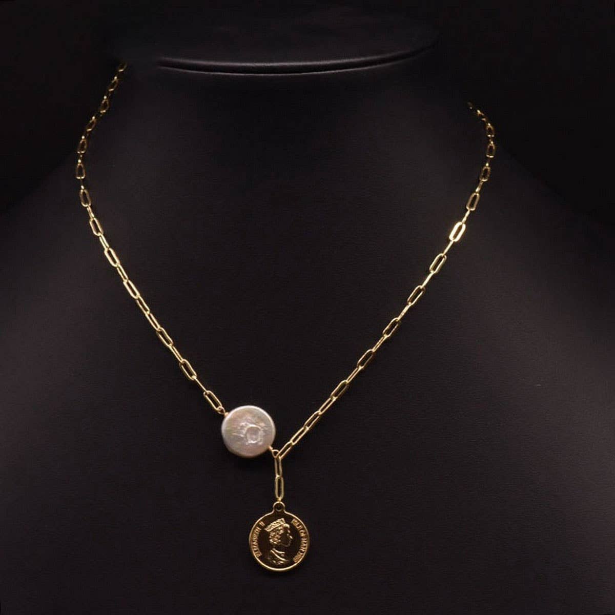 CREATIVE SIMPLE PEARL PENDANT NECKLACE FOR WOMEN_CWAJE3869