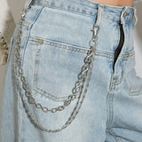 PERSONALITY SIMPLE MULTI LAYER JEANS CHAIN_CWMM4885