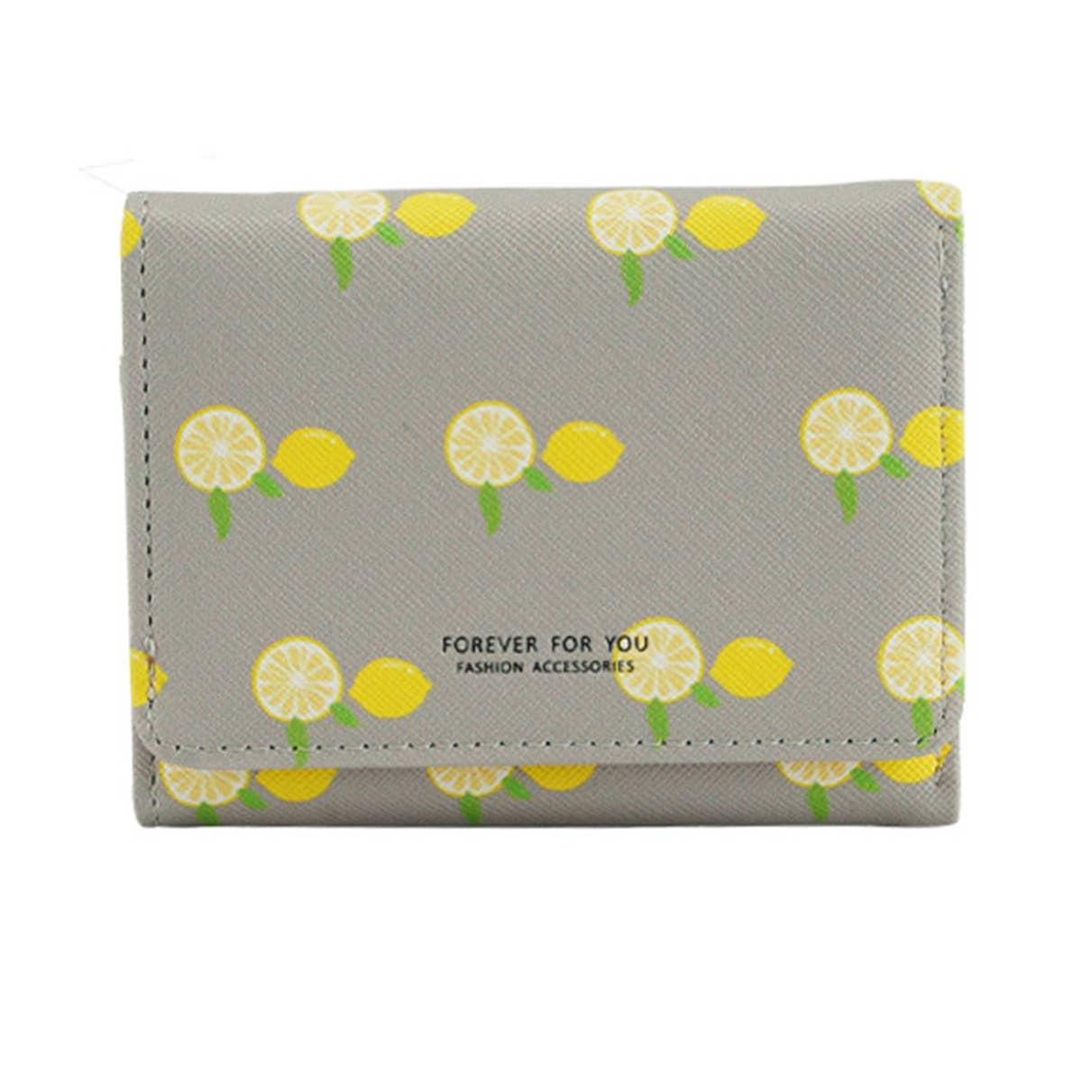 Women Minimalist Fruit Pattern Wallet_Cwab1248