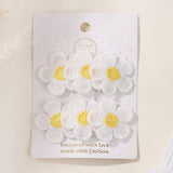 BABY FABRIC BOW BB CLIP SET GENTLE ON HAIR_CWAHA6713