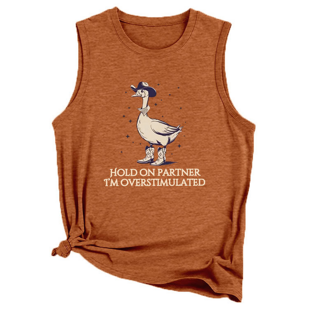 CUTE GRAPHIC TANK TOP FOR WOMEN LOOSE FIT_CWTTSL0421