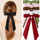 DOUBLE LAYERED BOW HAIR CLIP_CWAHA1047