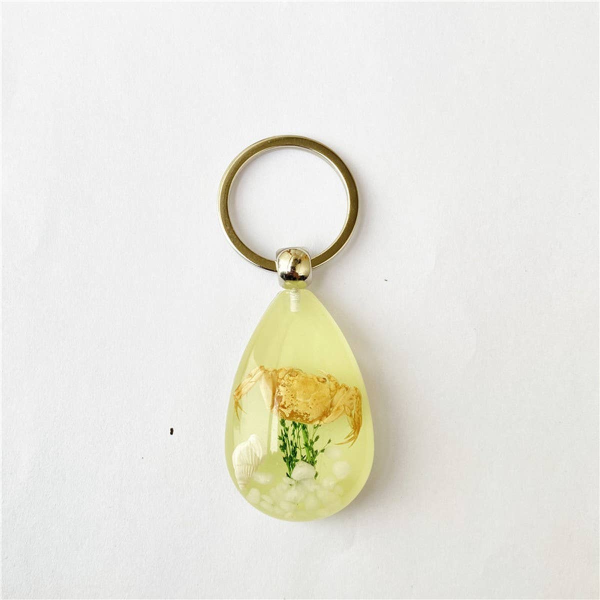 NEW LUMINOUS CRAB OCEAN CAR KEYCHAIN PENDANT_CWMM3706