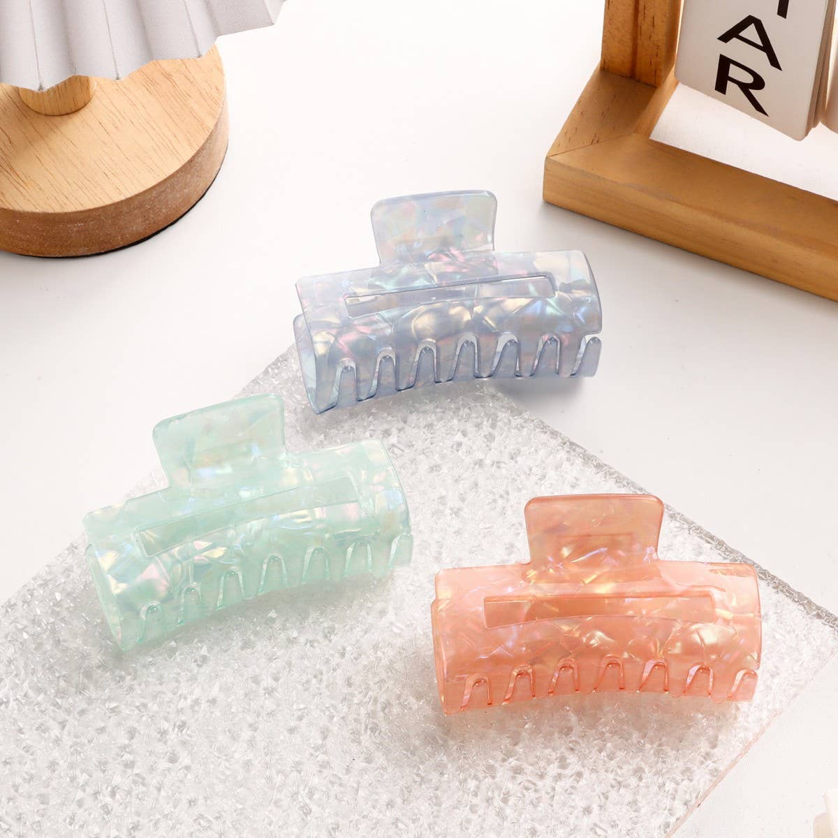Cwaha1401_Elegant Rectangle Medium Hair Claw Clip