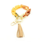 COLORFUL ACRYLIC BRACELET KEYCHAIN RESIN HAND STRAP_CWAB5020