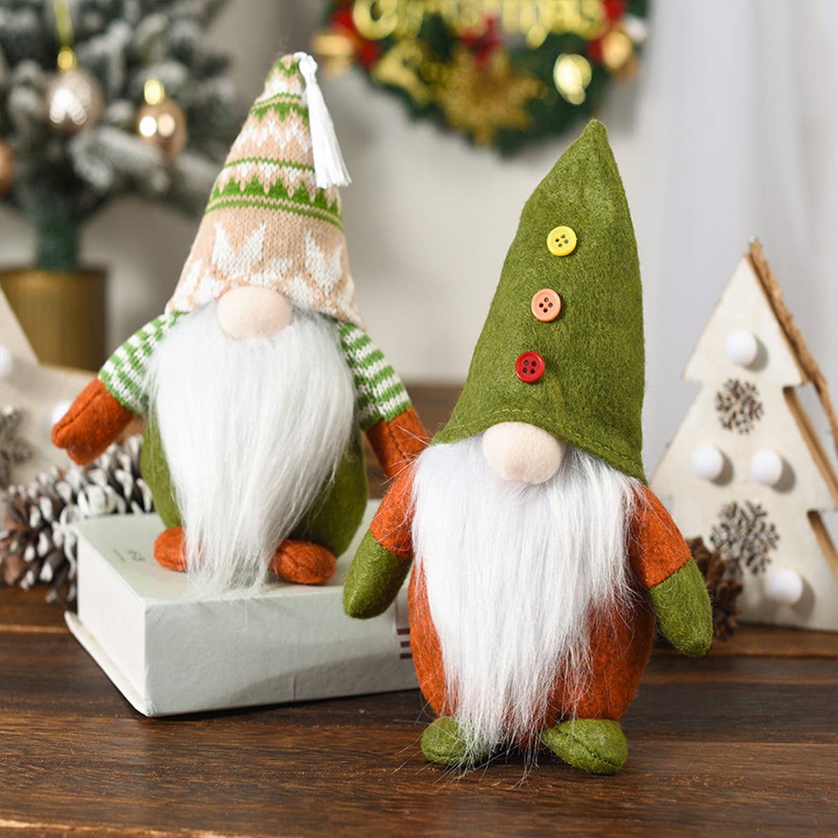 CHRISTMAS FACELESS OLDMAN DOLLDECORATION ORNAMENTS_CWMM2762