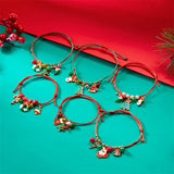 HANDMADE WOVEN CHRISTMAS TREE MOOSE BRACELET_CWAJE2395