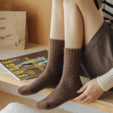 Extra Thick Cashmere Fleece Sleep Floor Socks_Cwms03328