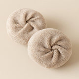 Cute Bear Terry Slouchy Sleep Crew Socks_Cwms03364