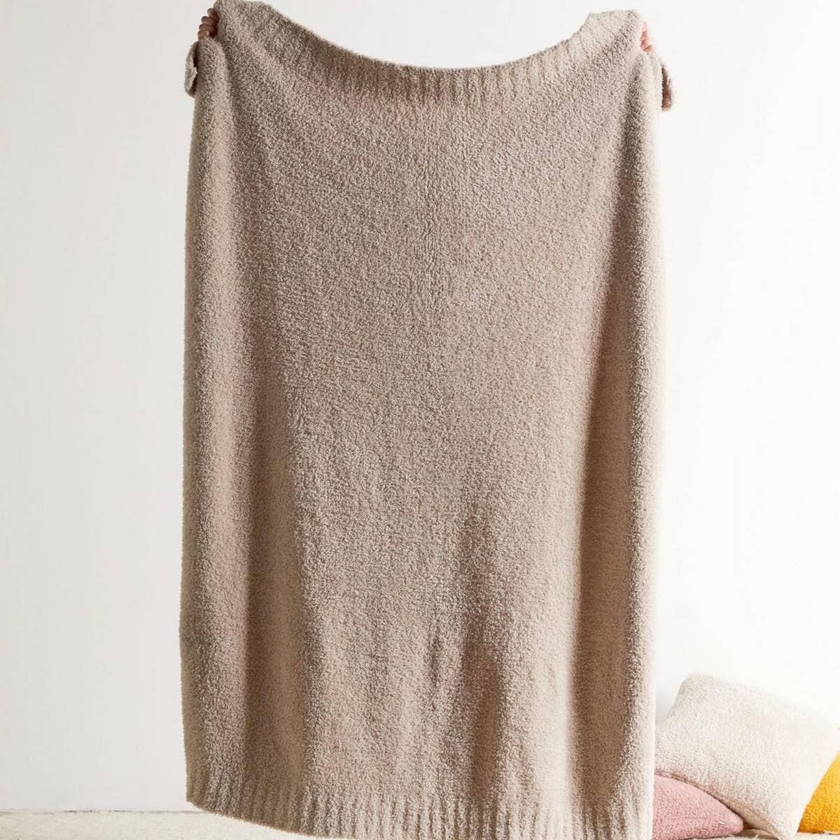 SOLID COLOR KNITTED JACQUARD BLANKET COVER BLANKET_CWMM0319