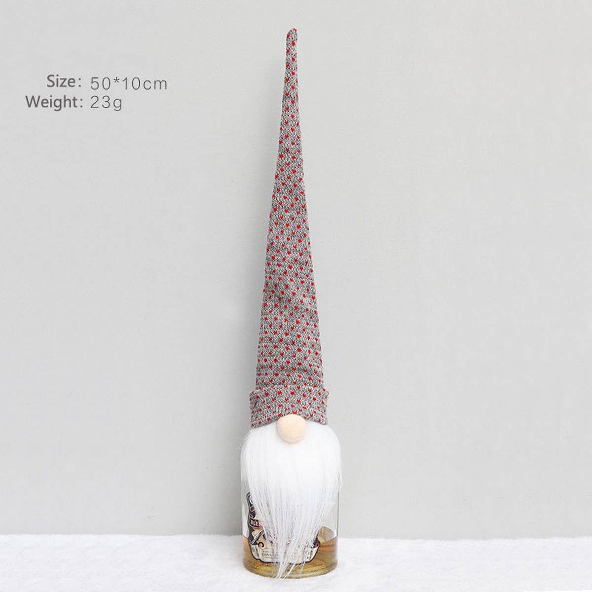 FACELESS DOLL SANTA WINE BOTTLE COVER BAG_CWAJE05396