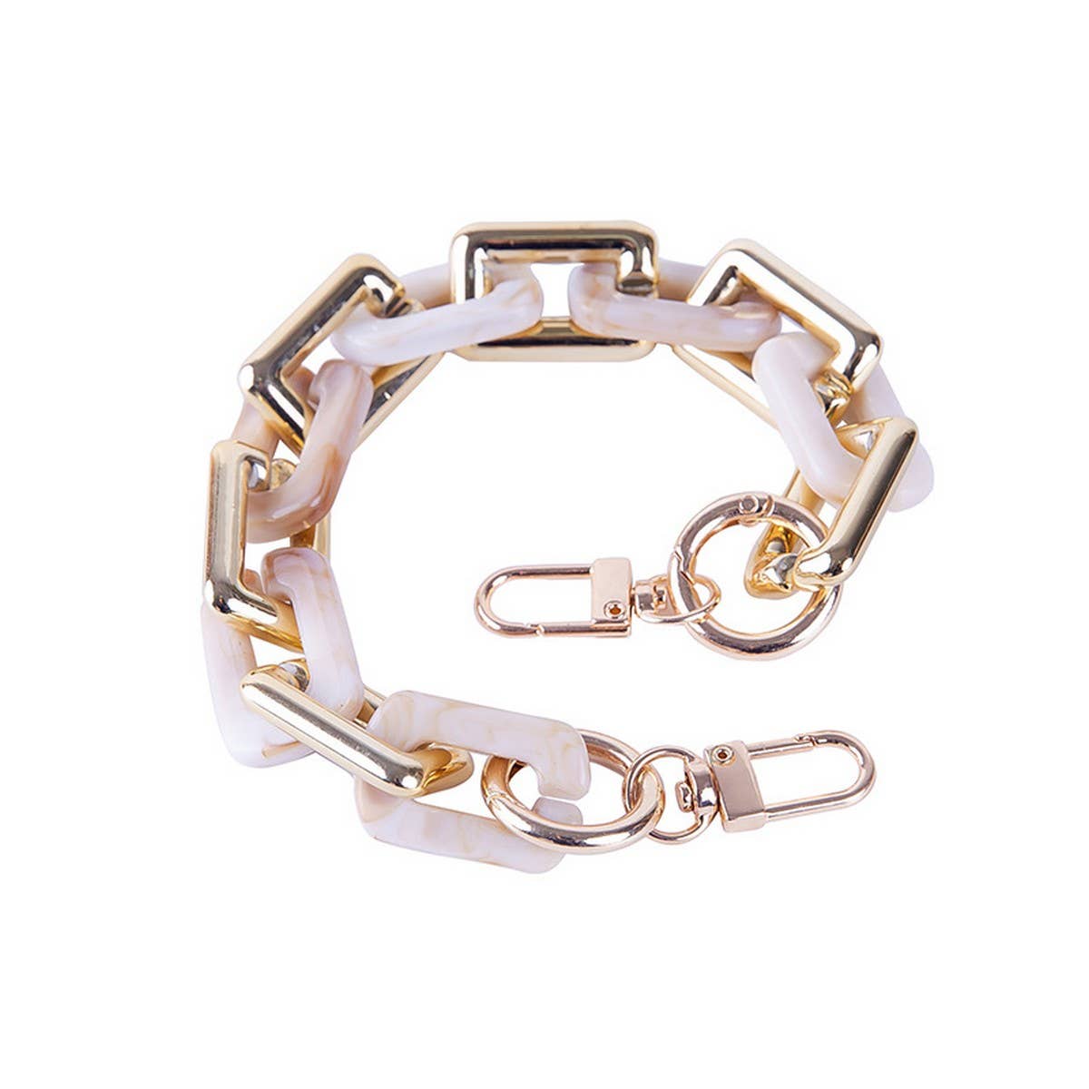 11 81IN ACRYLIC CHAIN BAG PHONE STRAP_CWMM5062