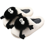 Women Coal Ball Home Shoes Plush Warm Slippers