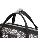 MULTIFUNCTIONAL LEOPARD PRINT MOTHER AND BABY BAG_CWAB2222