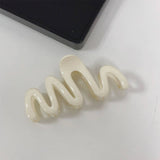 Wave Design Hair Claw, Large For Thick Hair_Cwaha0300