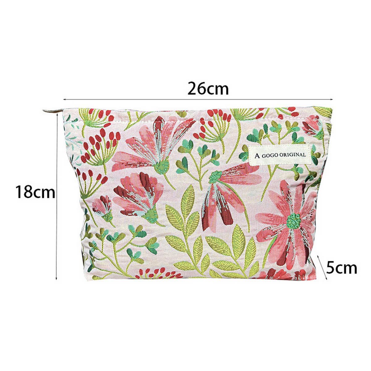 Fresh Style Cosmetic Bag Travel Toiletry Pouch_Cuab00642