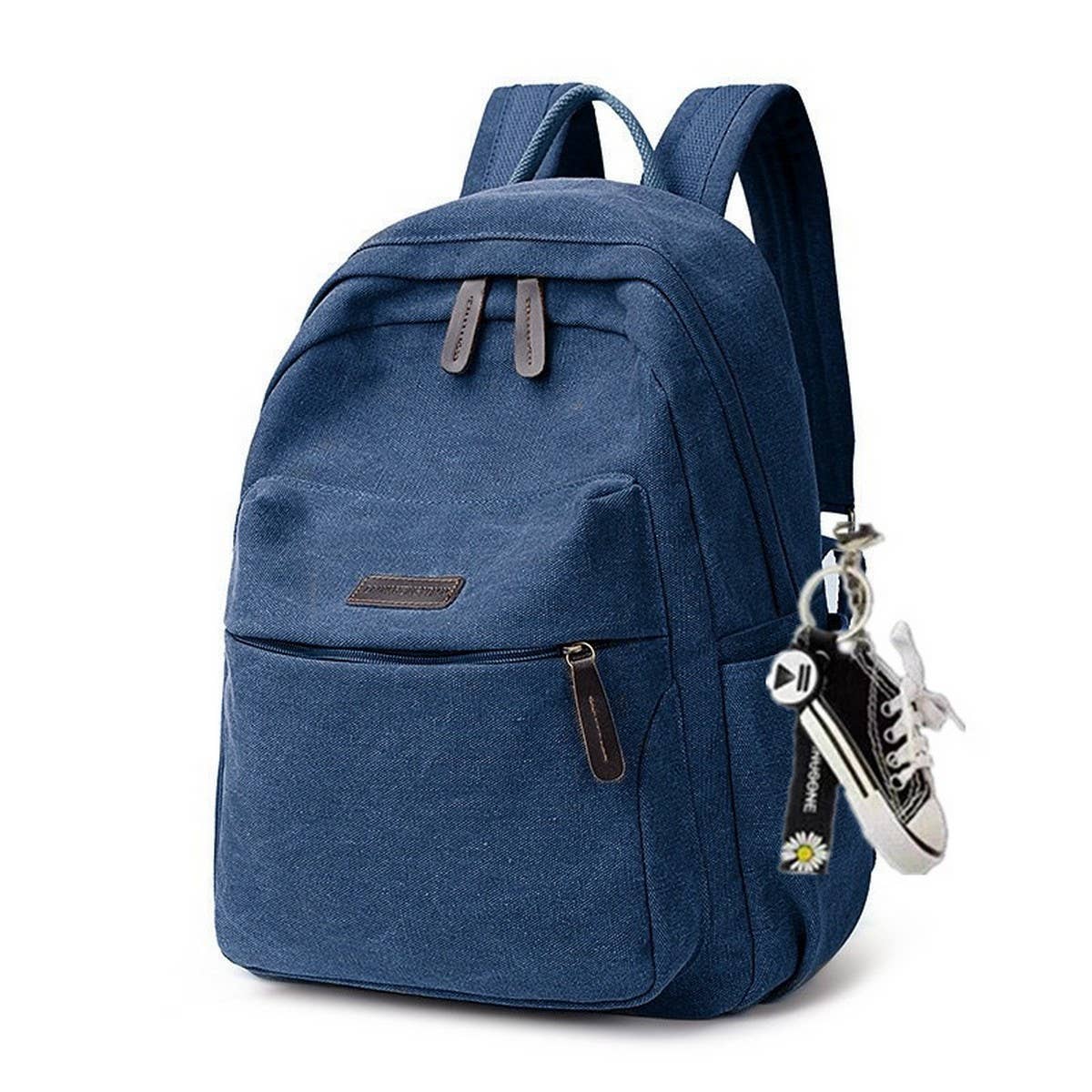 BACK TO SCHOOL CANVAS BACKPACK LAPTOP COMPARTMENT_CWAB2209