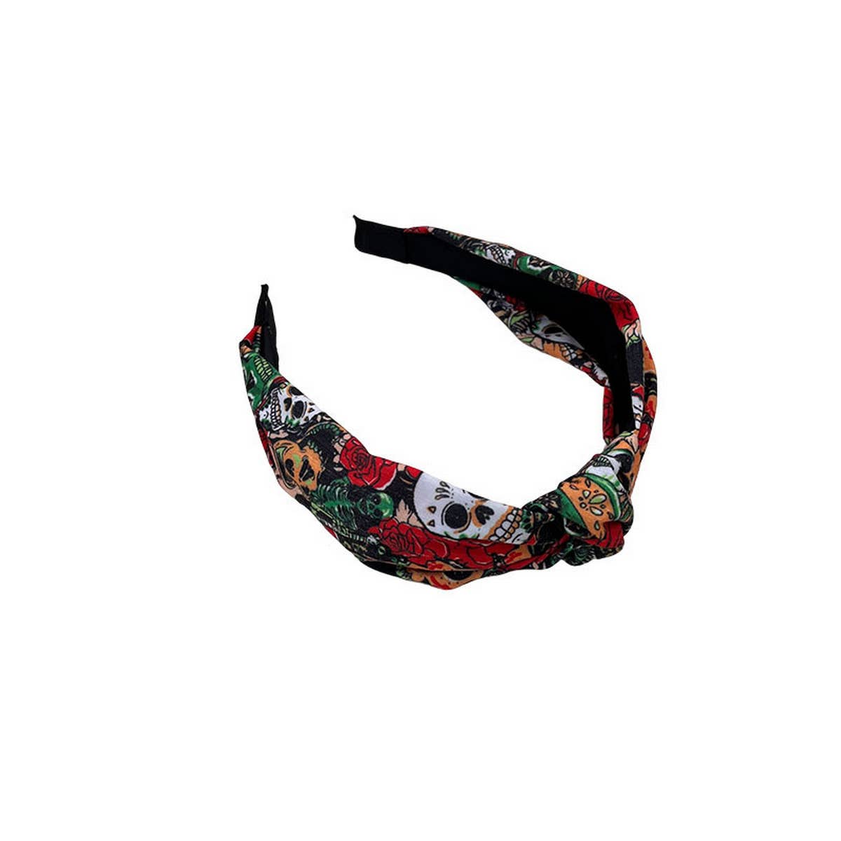 CHRISTMAS SKULL COLORFUL HEADBAND_CWAHA2588