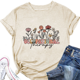CASUAL CREW NECK TEE OCCUPATIONAL THERAPY THEME_CWTTS1531