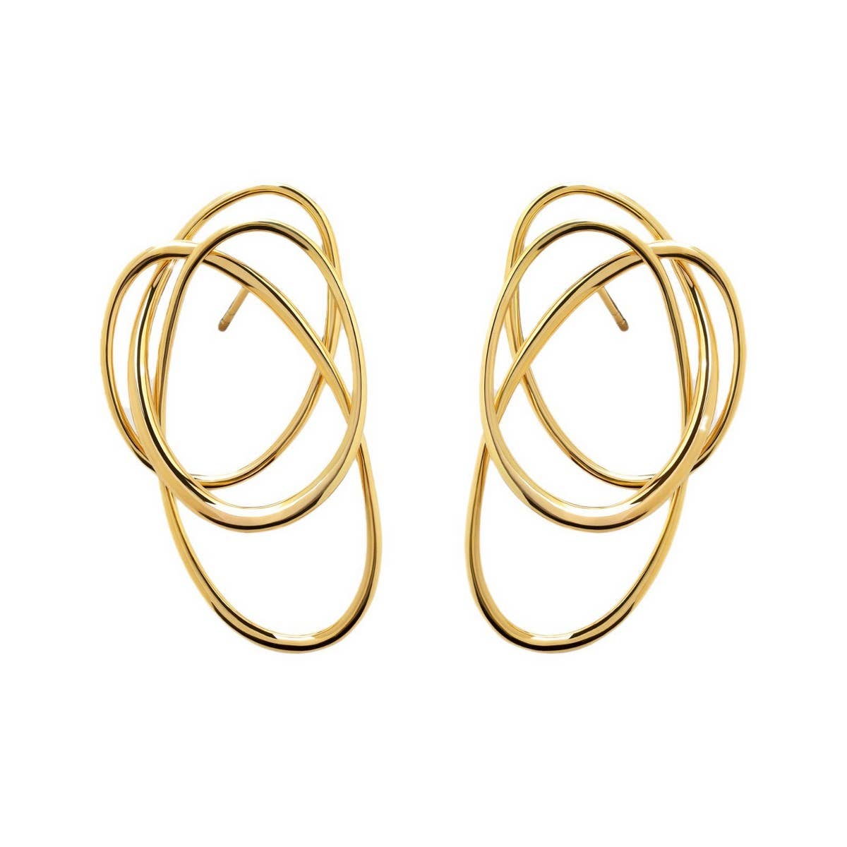 IRREGULAR LINES DESIGN POPULAR EXQUISITE EARRINGS_CWAJE5054